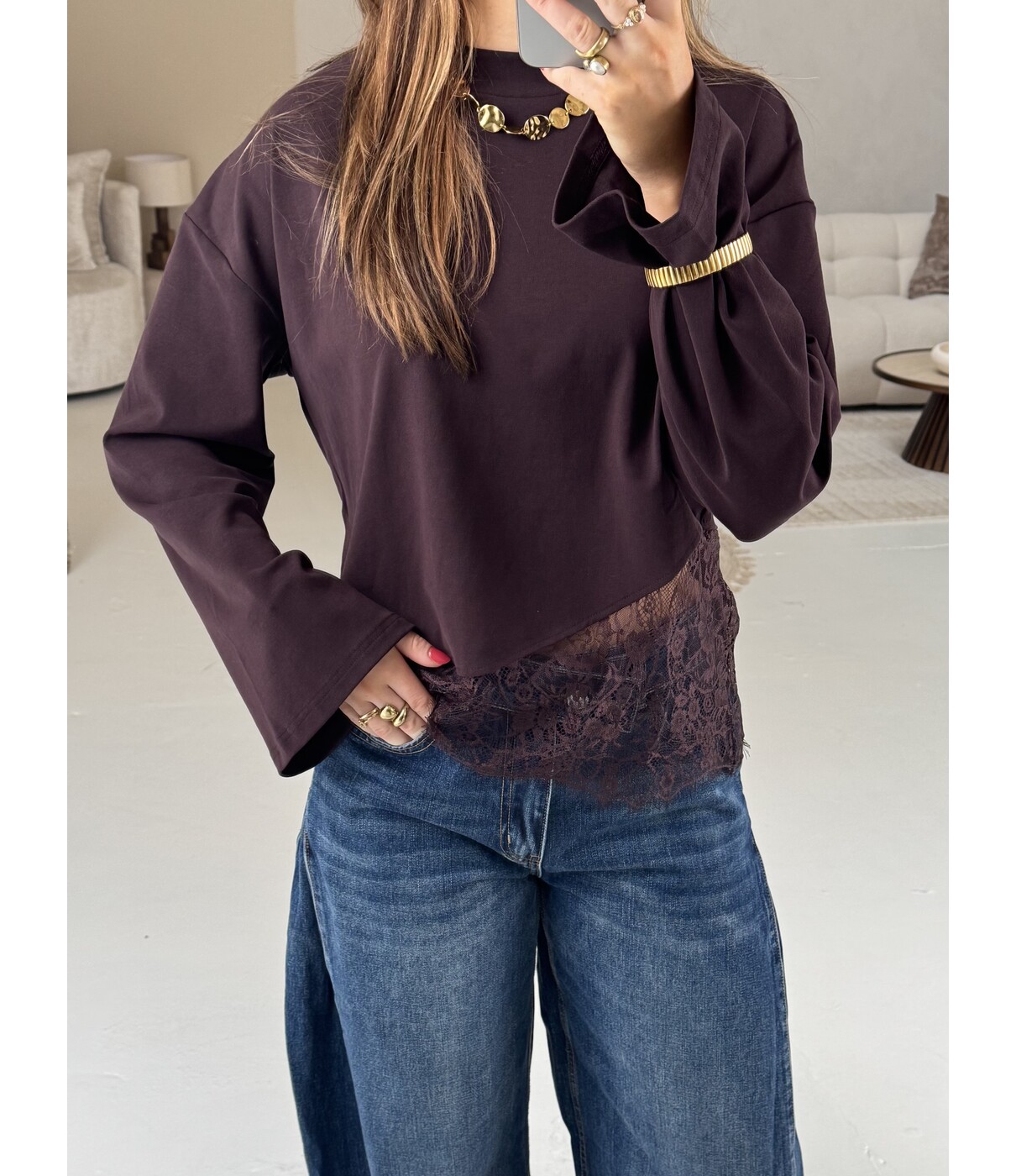 Top plum | Mia