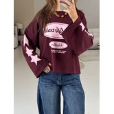 Longsleeve bordeaux | California