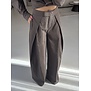 Broek geruit bruin | Silvia