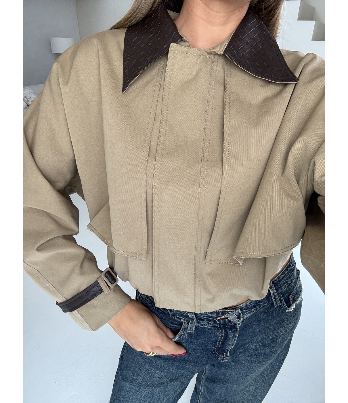Jasje taupe | Silke