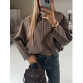 Jasje geruit camel | Iris