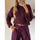 Trui bordeaux rood | Molly