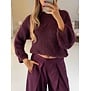 Trui bordeaux rood | Molly