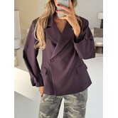 Blazer plum | Rosalie