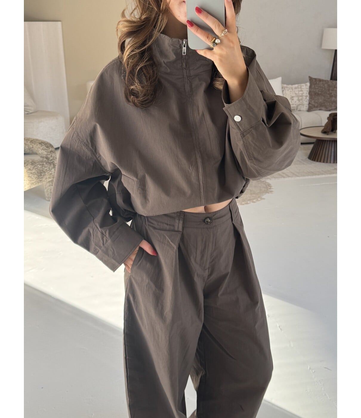 Jasje bruin | Mina