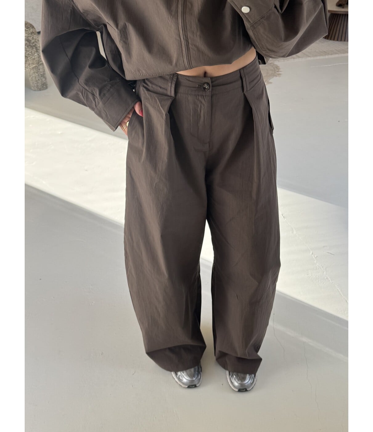 Broek bruin | Mina