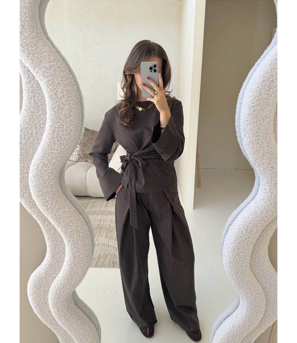 Top gestreept bruin | Juna