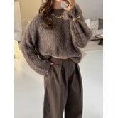 Trui taupe | Molly