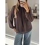 Blouse geruit bruin/blauw | Nerina