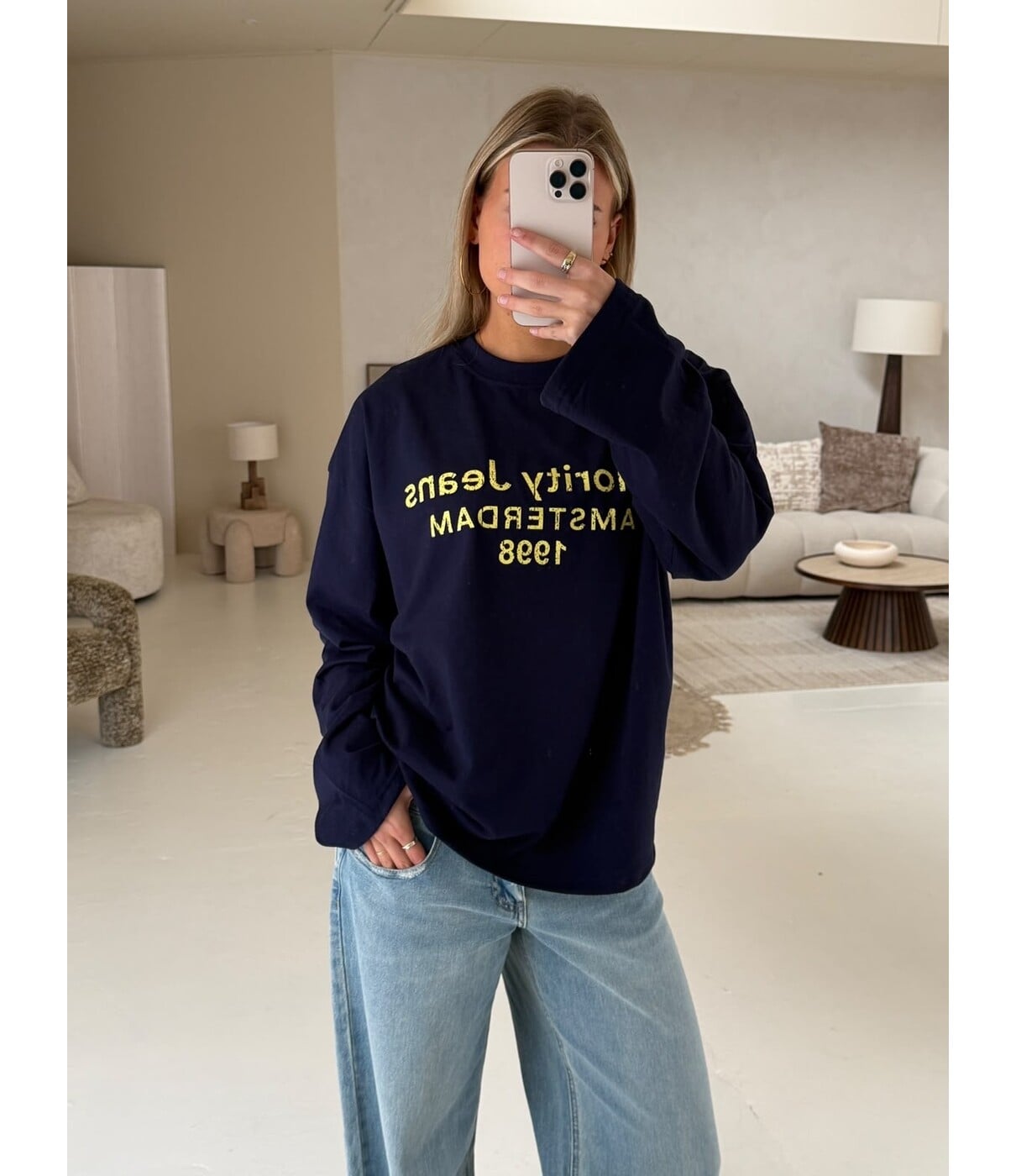 Priority Amsterdam longsleeve | navy