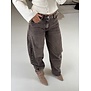 Jeans balloon taupe | Sem