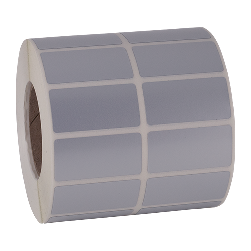 M1101 Metallised labels with an extreme permanent adhesive