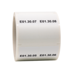 M1301 Vinyl self-laminating wrap-around labels