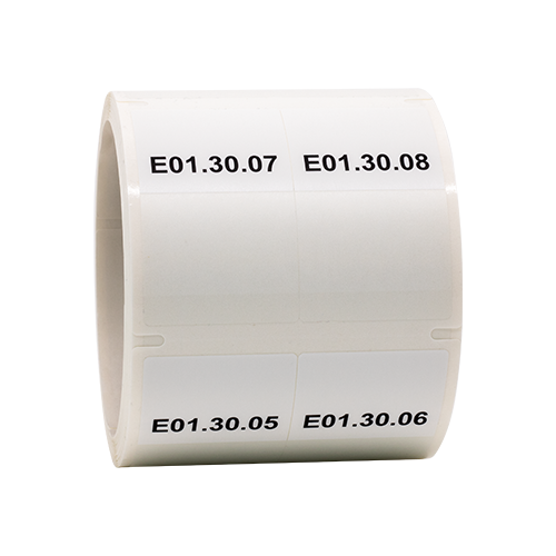 M1301 Vinyl self-laminating wrap-around labels