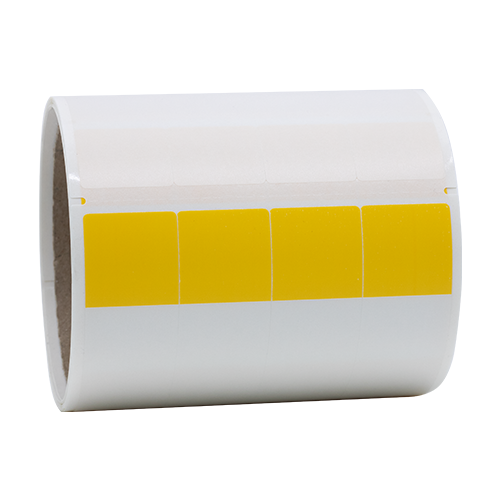 M1301 yellow wrap-around labels