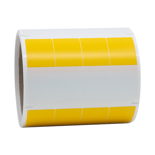 M1301 yellow wrap-around labels
