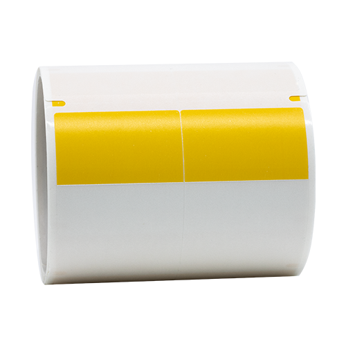 M1301 yellow wrap-around labels