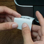 M1008 Polyester Print and Laminate labels white