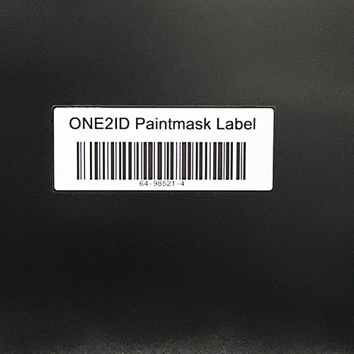 Paintmask-Etiketten für Pulverbeschichtung