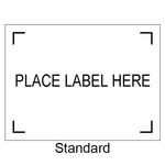 Place label here Etikettenadapter