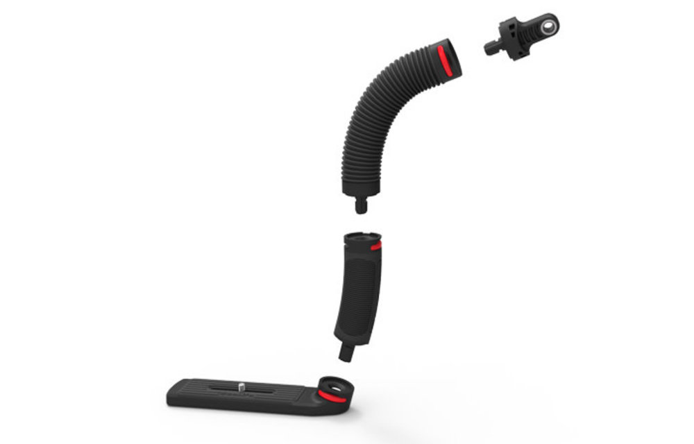 (KIT 02) With F-C single tray, Grip, Flex arm & Y-S Adapter