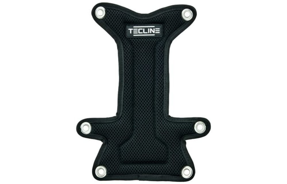 Backplate soft pad "H" with boei pocket – Zonder schroeven en bouten