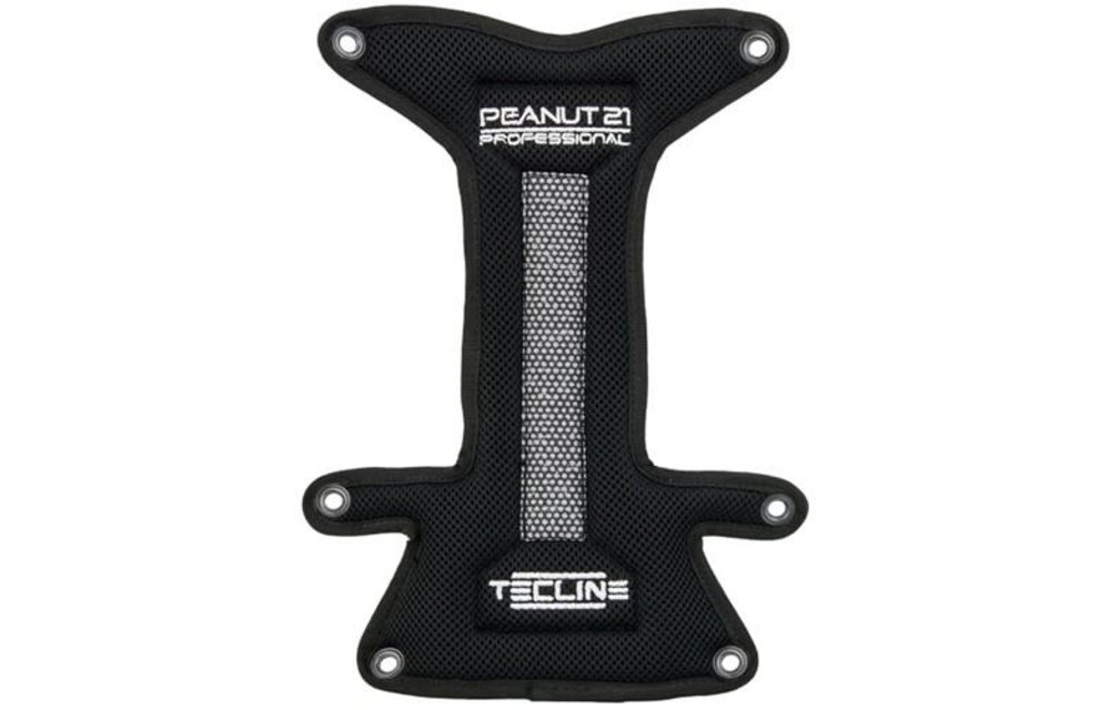 Backplate soft pad "H" Professional met boei pocket – Zonder schroeven en bouten