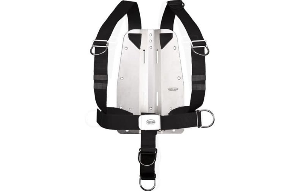 Harness TecLine DIR verstelbaar standard webbing - incl. 6mm SS backplate - weight 5,0 kg