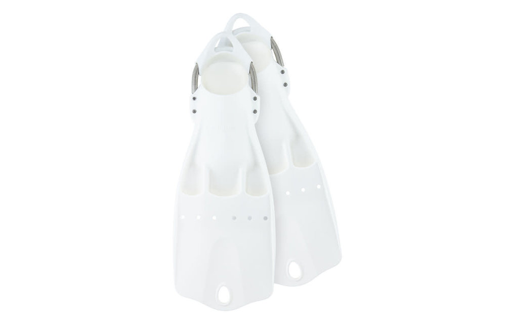 LightJet met RVS spring straps – Wit