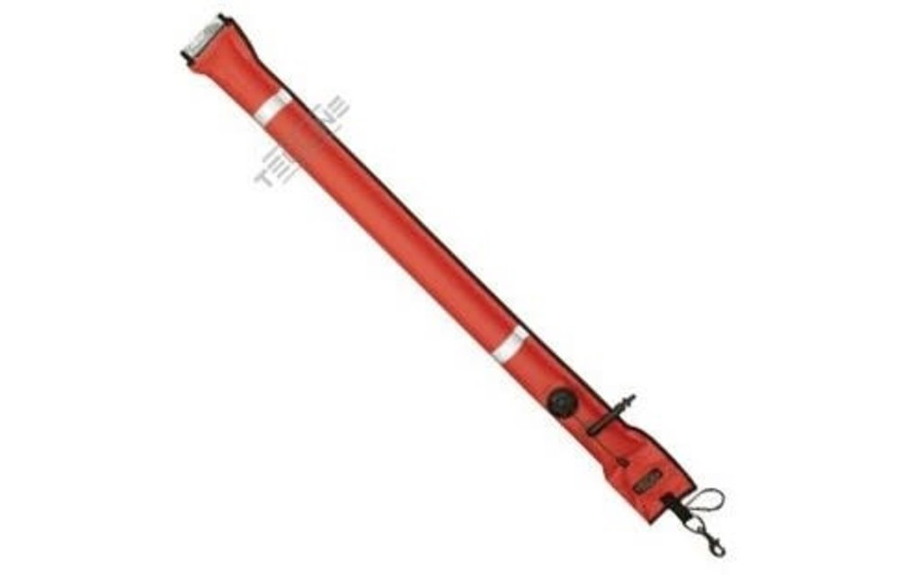 Gesloten boei 22/180 cm, ontluchtingsventiel, metal oral valve – Oranje