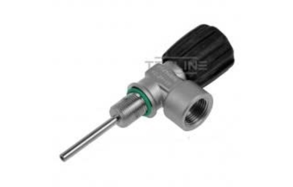 Mono valve for 0,85L alu tanks, M 18x1,5, 232 bar - Viton
