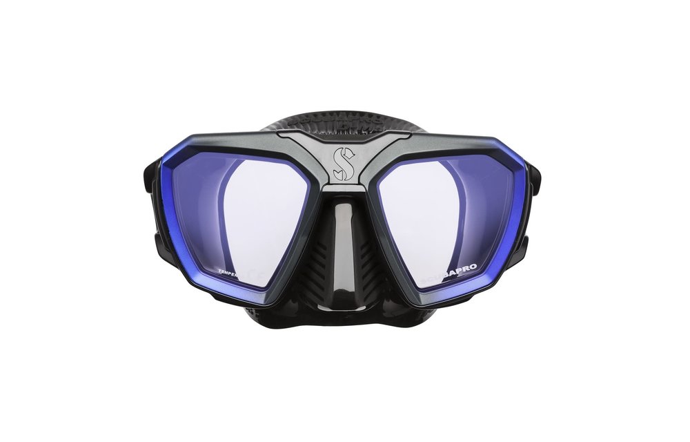 D-MASK blauw/ zwart
