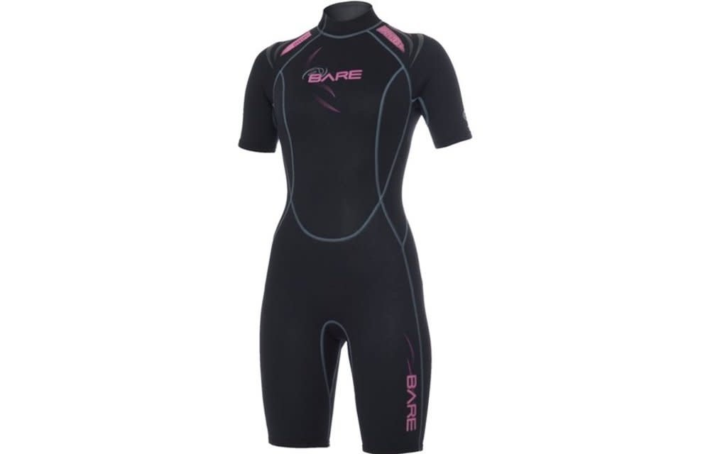 2mm Sport Shorty Pink - Women