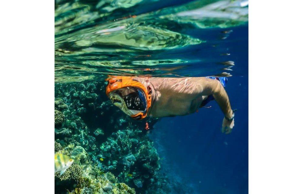 Aria QR+ Snorkelmasker Oranje