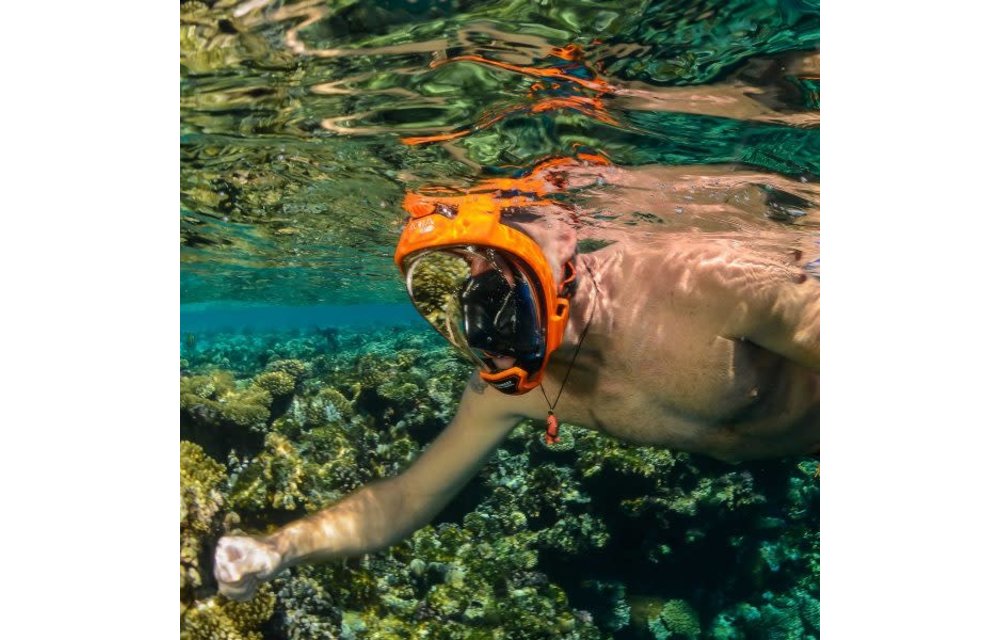 Aria QR+ Snorkelmasker Oranje