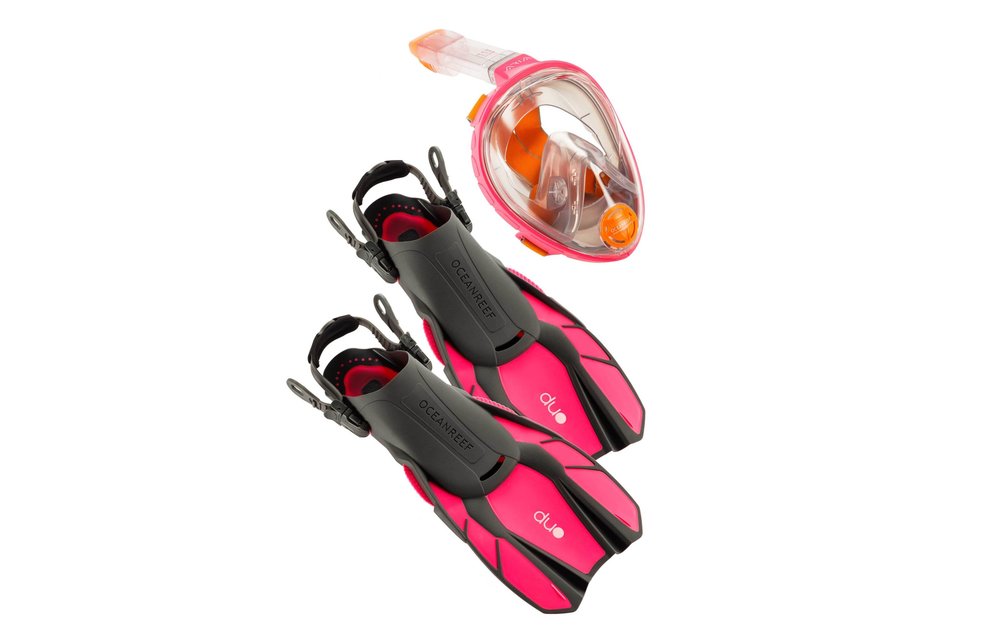 Snorkelvinnen Duo Roze
