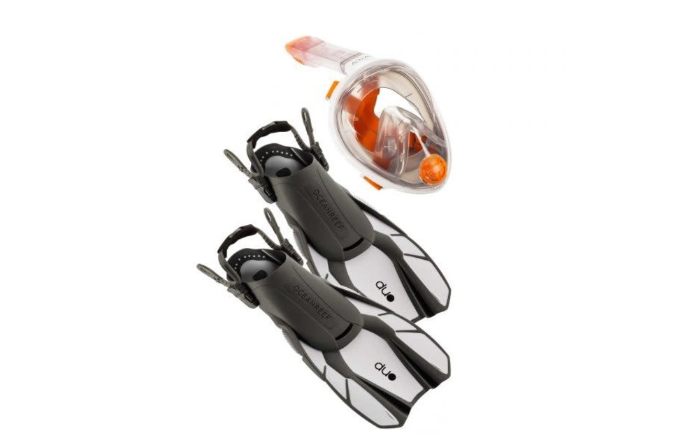 Snorkelvinnen Duo Wit