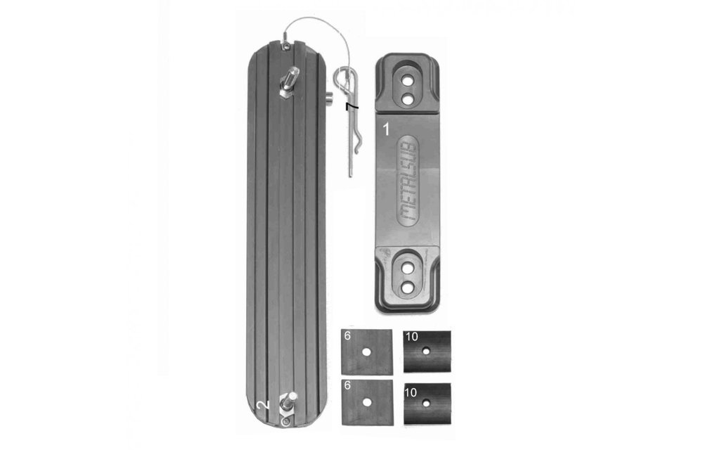 Permanent Backpack Systeem met Blokplaat (Set 2)