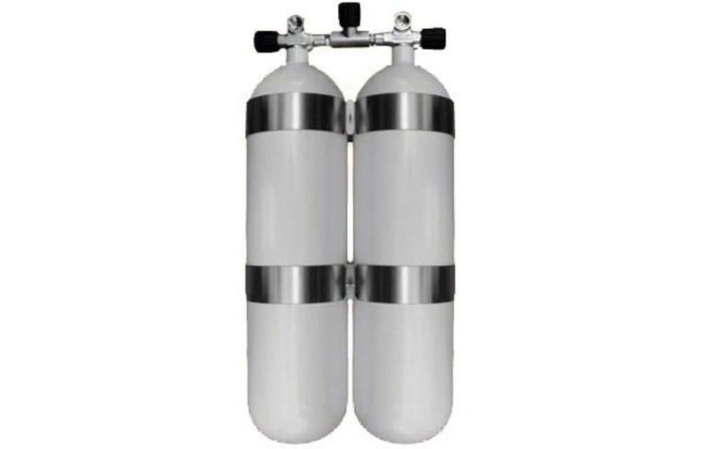 Dubbelset 10L 300 bar