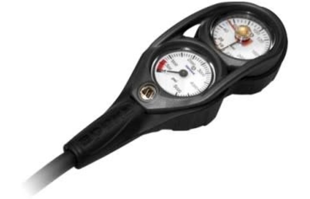 Manometer + Dieptemeter console