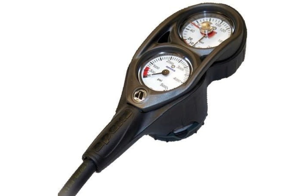 Manometer + dieptemeter + kompas console