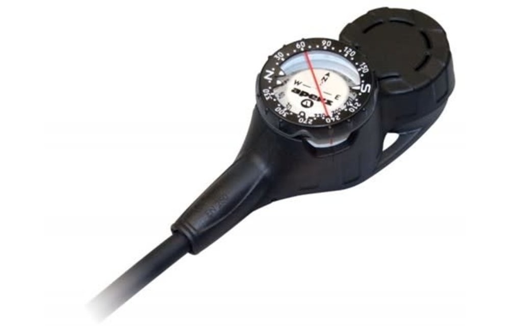 Manometer + dieptemeter + kompas console