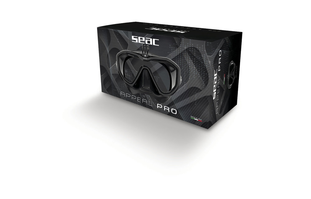 Appeal Pro Zwart Duikmasker