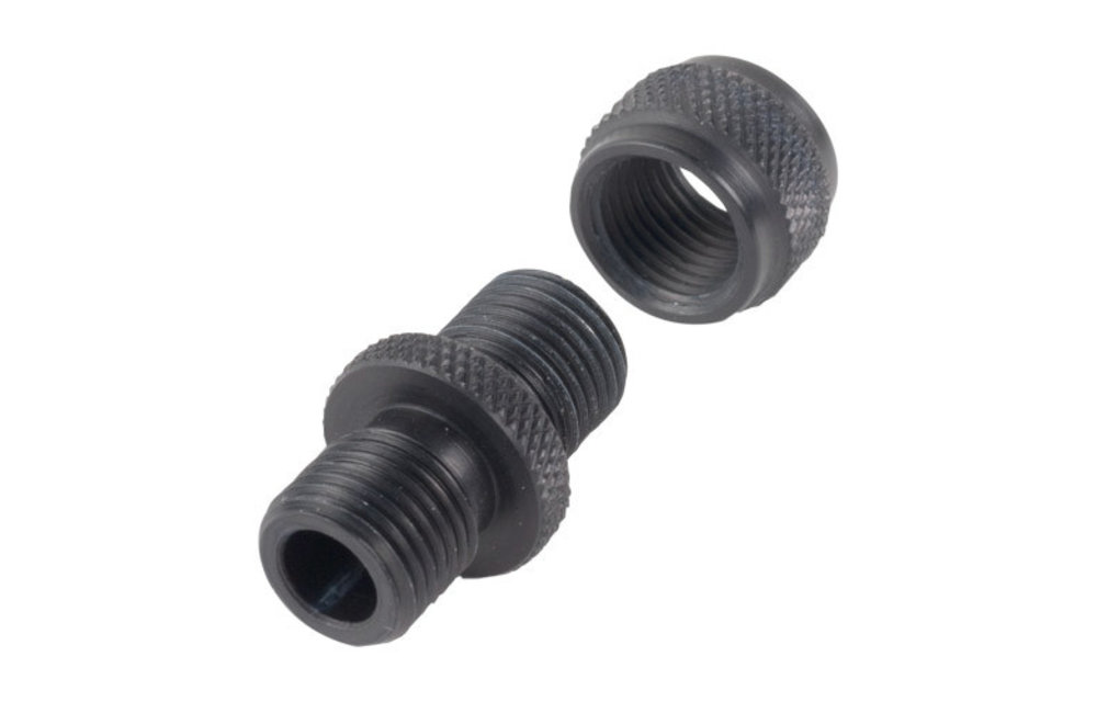 Adapter 1/2" UNF male/male 16mm Diameter Body Screw in