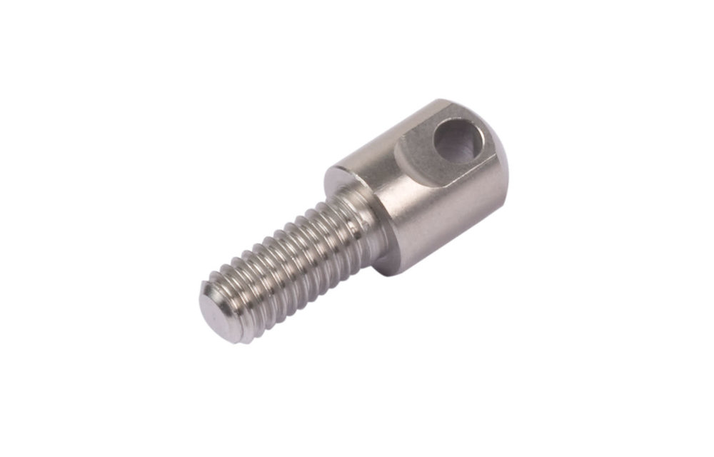 HW100 Satin Silver Stainless Steel QD Stud