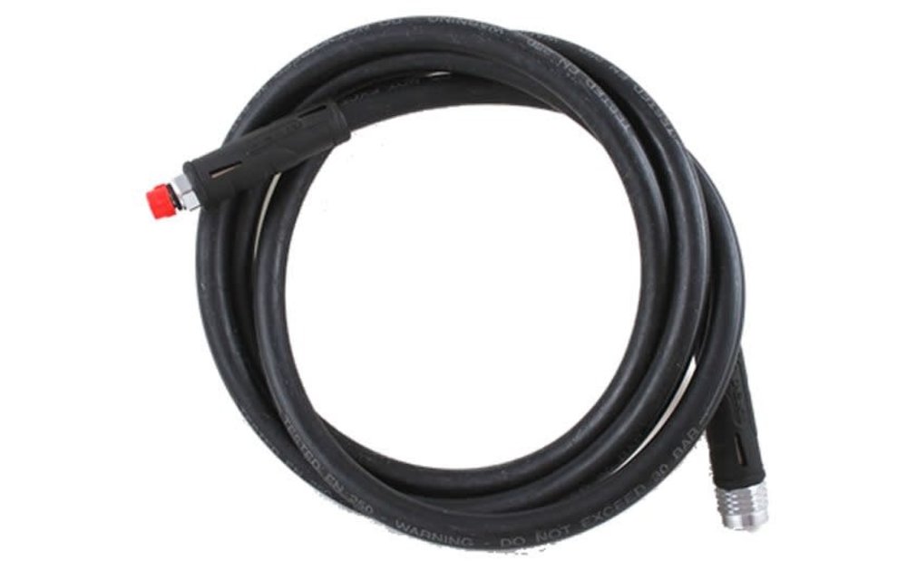Ademautomaat slang - rubber - 2.10 m 3/8"
