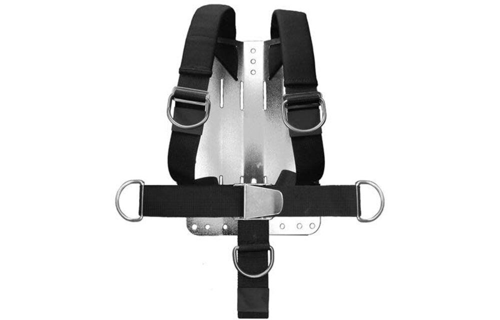 Deluxe Harnas - RVS Backplate
