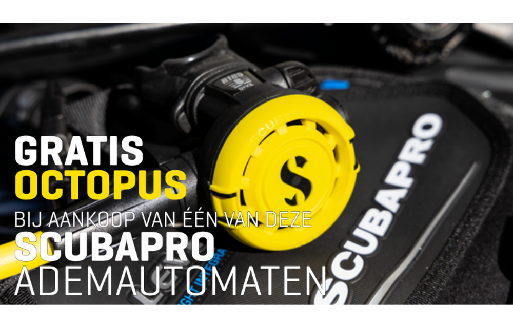 MK25 EVO/G260 met gratis R105 octopus