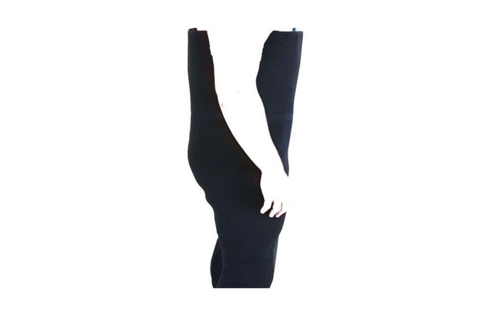 D6 Pro Dry Wader Black