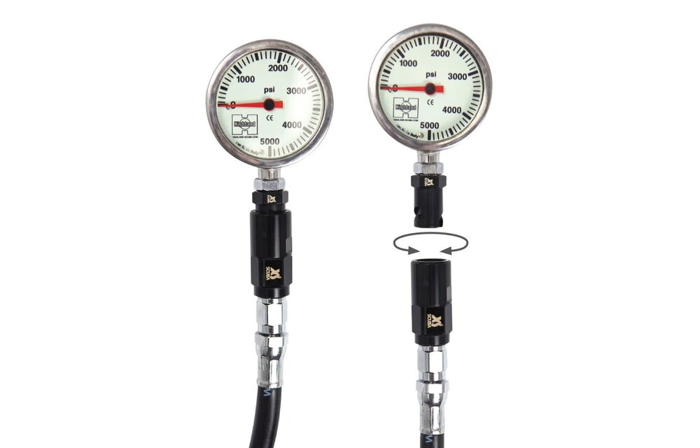 High Pressure Hose Quick-Disconnect Adapter